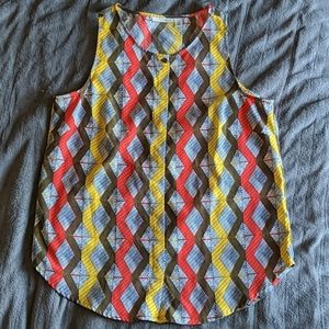 Halogen button front print tank